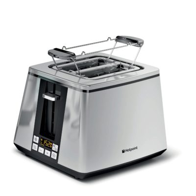 Hotpoint TT22EUP0UK Ultimate Collection 2 Slot Digital Toaster in Polished Chrome Hotpoint TT22EUP0UK Ultimate Collection 2 Slot Digital Toaster in Polished Chrome